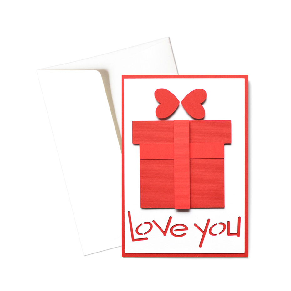 Biglietto - Love you - a gift for you