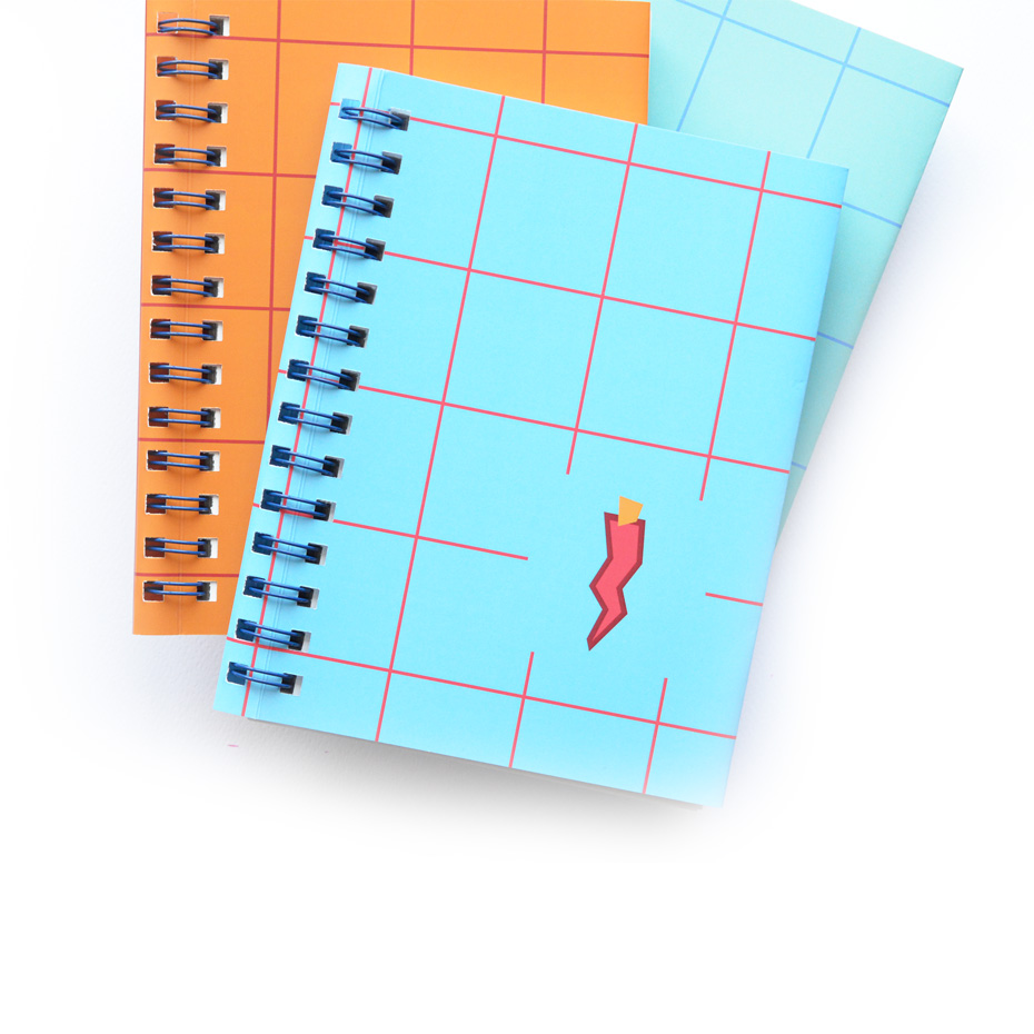 Quaderno a spirale con rilegatura - Corno porta fortuna